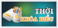 Thời khóa biểu tháng 11